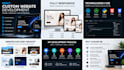 build a modern responsive react website