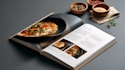 design a professional cookbook and recipe book
