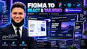 convert figma to react js with responsive tailwind CSS code