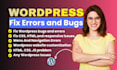 fix wordpress issues, errors , css, bugs , edit and clone wesbite