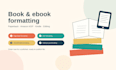 do book editing, amazon KDP formatting, paperback book formatting