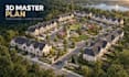 create 3d master plan visualization for townhouse complexes and land estates