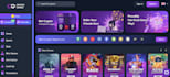 a crypto, cs2, rust website with custom games and slots