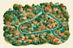 make unique hand drawn map vector illustration
