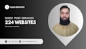build high quality guest post backlinks on high da websites