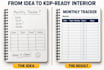 create your KDP journal, planner or logbook interior