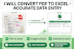 do data entry, data typing work