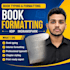 type, format, and typeset books for amazon KDP and ingram spark