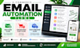 set up abandoned cart, welcome and post purchase email flows