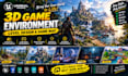 design 3d game environment, level design and game map