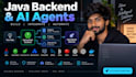 backend development in java spring boot and ai agents