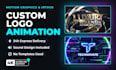 create a custom logo animation