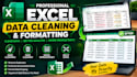 clean, format, merge, split excel data