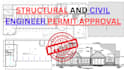 provide structural engineer drawings permit stamp for north carolina