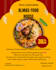 design restaurant posts for instagram and facebook