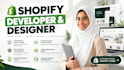 design a high end shopify store and list products for you