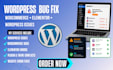 fix wordpress website issues, fix wordpress errors or woocommerce elementor bugs