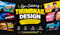 design amazing youtube thumbnail