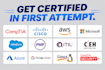 help you in aws, cysa, scrum,microsoft, istqb,cisco,ccna, cloud certifications