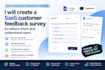 create saas customer feedback survey to reduce churn and understand user needs