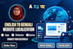 do english to bengali website and app localization