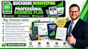 create a professional business plan and do quick books bookkeeping cleanup