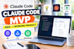 build your mvp with claude code, ai features, apis and database