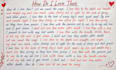 write anything with my beautiful handwriting