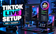 set up tiktok live studio, obs and tikfinity for professional streaming
