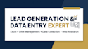 professional lead generation and data entry