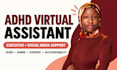 be your adhd executive virtual assistant and social media assistant