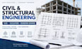 be civil and structural engineer for plans calculations engineering drawing map