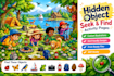 create hidden object seek and find activity pages
