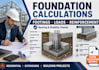 structural load calculations for beams, slabs, columns, foundation