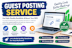 provide seo guest posting