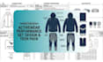 create clothing tech packs, active wear, technical flats and spec sheets