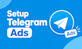 setup professional telegram ads