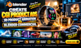 create cgi product ads, 3d product animation, blender commercial, blender 3d
