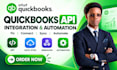 fix quickbooks API integration, data sync, webhooks and automation issues