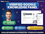 create a verified google knowledge for any category