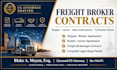 draft full freight broker legal contracts and setup packets