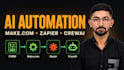 build make and  zapier automations with crewai agents