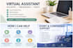 virtual assistant for data entry, web research and event support