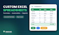 create custom excel spreadsheets with formulas