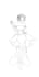 create a fashion illustration and clothing design