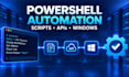 build and ship a tested powershell automation or integration