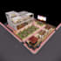 create realistic 3d restaurant and cafe design and rendering