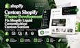 custom shopify theme development fix shopify liquid customization custom section