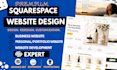 do squarespace website design, squarespace redesign and squarespace website SEO