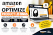optimize amazon product listings keywords search ranking sales
